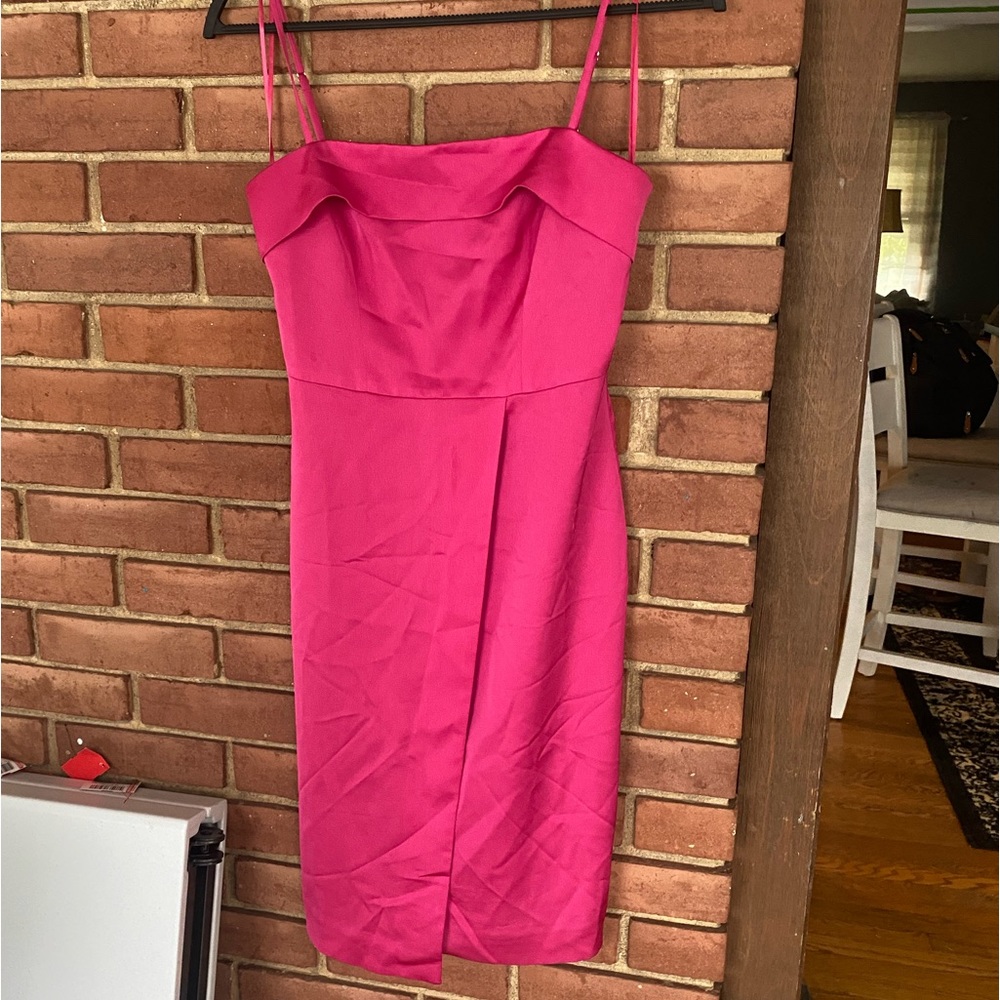 J.Crew 365 Satin Pink Dress Sz 00